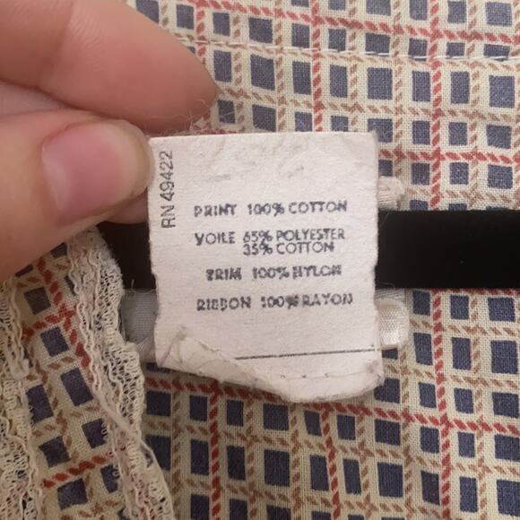 Gunne Sax VTG 1970s RARE Print Birds & Bees Dress - Picture 6 of 10